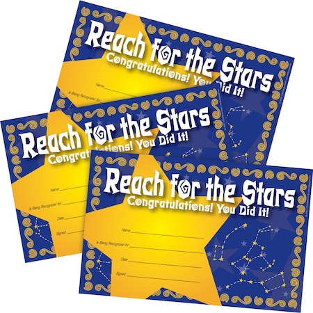 Barker Creek Reach for the Stars Recognition Awards, 90/Set, PK90 4161